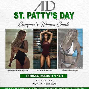 Event St. Paddys Day Party @ AD Nightclub Hosted by Janna Breslin