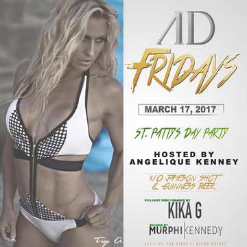 Event St. Paddys Day Party @ AD Nightclub Hosted by Angelique Kenney