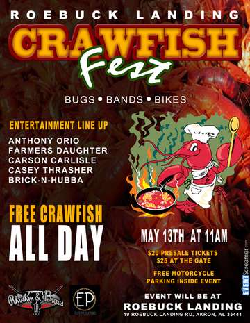 Event Roebuck Landing Crawfish Festival