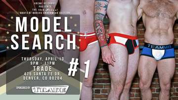 Event Model Search #1 | 10th Annual Boots N' Boxers Underwear Auction