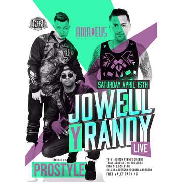 Event Jowell Y Randy Live With DJ Prostyle At Amadeus Nightclub