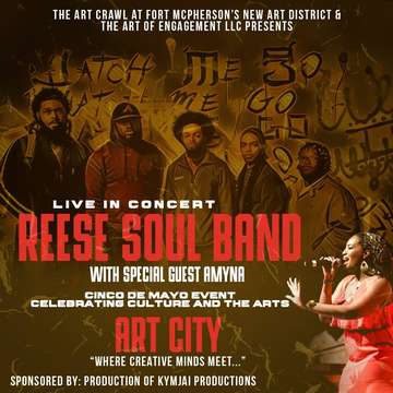 Event The Art of Engagement, LLC Art Crawl Summer Concert Series Reese Soul and Amyna