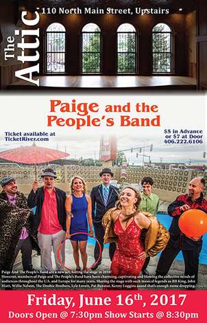 Event Paige And The People's Band