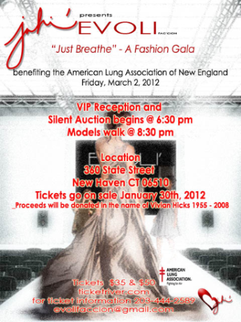Event Just Breathe - EVOLI fac'cion - Fashion Gala