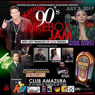 Event 90's Karaoke Jukebox With Jeff Timmons of 98 Degrees & friends