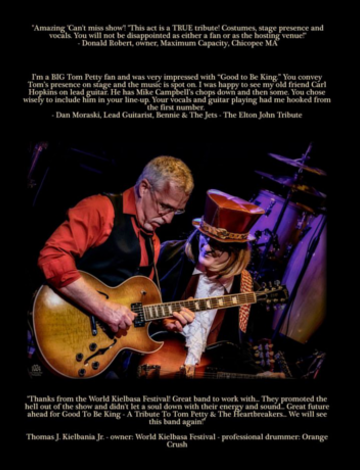Event Good To Be King - A Tribute To Tom Petty & The Heartbreakers at The Cannery Music Hall