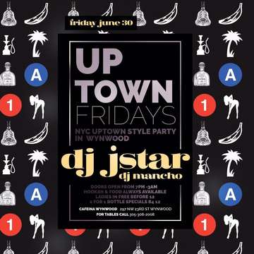 Event Uptown Fridays 4th Of July Edition At Cafeina Wynwood