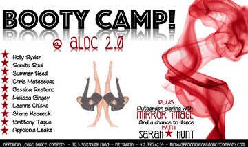 Event Appolonia Leake Dance Company Booty Camp