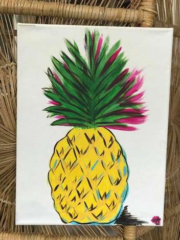 Event August 18th- All Ages Pineapple Paint Party