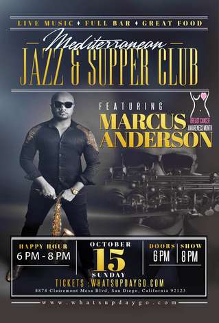 Event Marcus Anderson Limited Edition Tour
