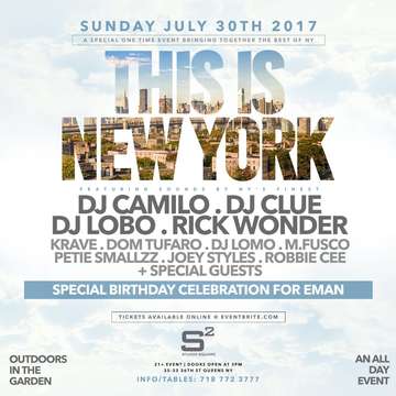 Event This Is New York DJ Camilo Live With DJ Clue and DJ Lobo At Studio Square