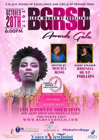 Event BGRSD (A Black Women of Excellence SD and Susan G Komen Circle of Promise SD Prod.)