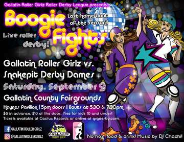 Event Boogie Fights Roller Derby Bout