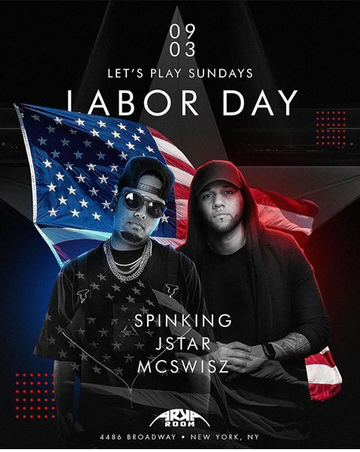 Event Let's Play Sundays Labor Day Edition At Arka Room