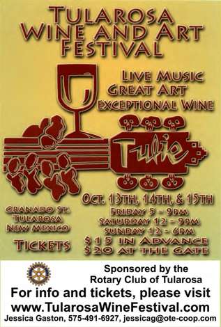 Event Tularosa Wine & Art Festival