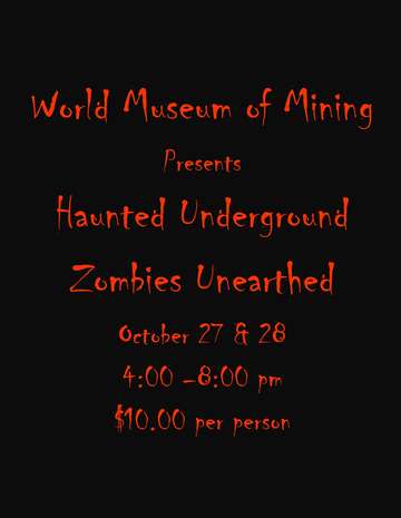 Event Haunted Underground: Zombies Unearthed