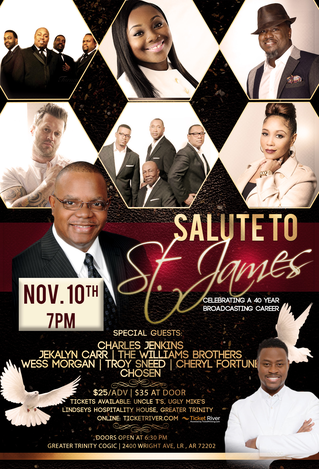 Event 40th Anniversary Salute To Billy St. James (feat. Jekalyn Carr, Williams Bros, Charles Jenkins,etc.)