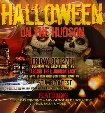 Event The Halloween On The Hudson Dance Cruise JJ Audubon Yacht NYC