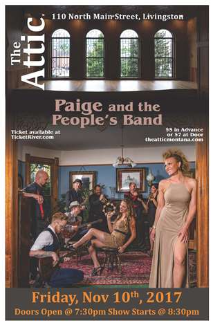 Event Paige and the People’s Band, Friday, November 10th