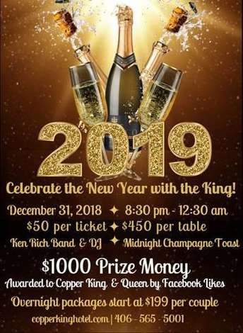 Event New Year's at the King 2018