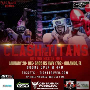 Event Clash of the Titans: Boxing vs MMA (presented by Combat Night and Undisputed Fight Night)