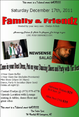 Event Family & Friendz Event