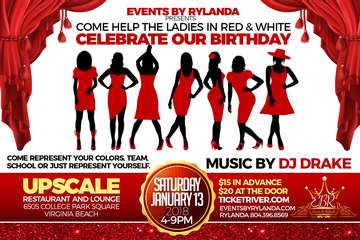 Event Come Help The Ladies In Red and White Celebrate Our Birthday