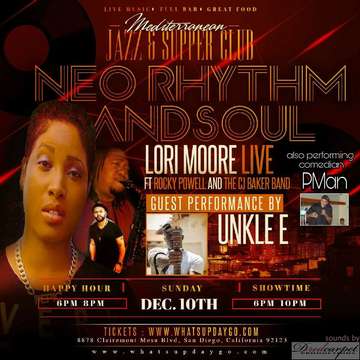 Event Lorie Moore LIVE ft the CJ Baker Band with Rocky Powell and guest artist Unkle E