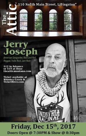 Event Jerry Joseph at The Attic