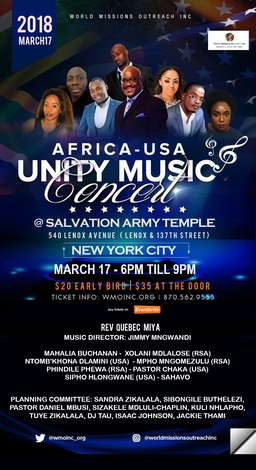 Event Africa - USA Unity Concert