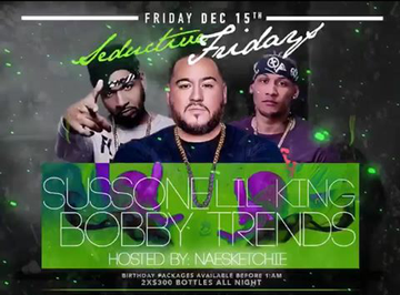 Event Seductive Fridays DJ Bobby Trends Live At Vacca Lounge