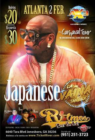 Event JAPANESE PRE - CARNAVAL TOUR!! - ATLANTA