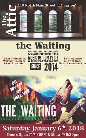 Event The Waiting at The Attic - Jan. 6