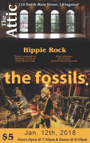 Event The Fossils at The Attic - Jan. 12th