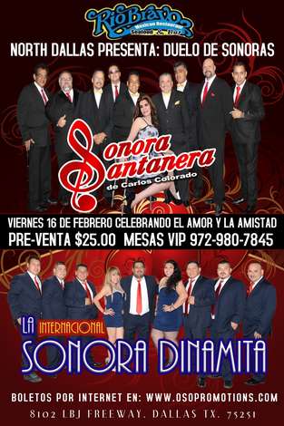 Event Duelo de Sonoras (Sonora Santanera - La Int, Sonora Dinamita)