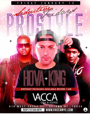 Event Seductive Fridays DJ Prostyle Live At Vacca Lounge