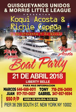 Event BOAT PARTY 21 OVER Westside Pier $50.00 P/P
