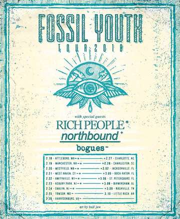 Event Fossil Youth / Rich People / Bogues / Seller