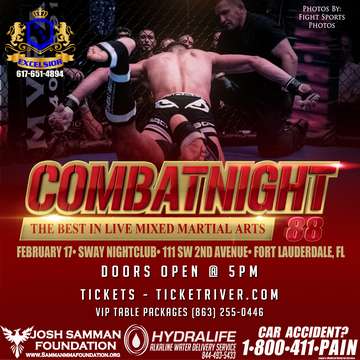 Event Combat Night 88 @ SWAY