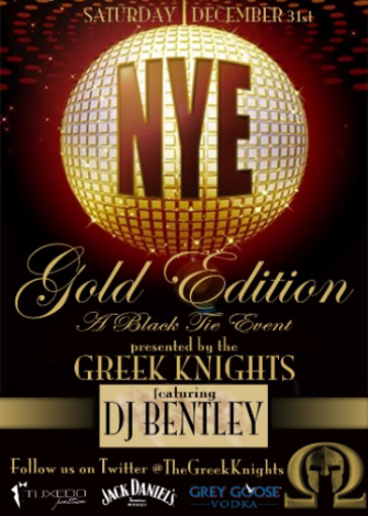 Event New Years Eve Party - Gold Edition