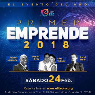 Event EMPRENDE - El Evento del Año! ElitePRO