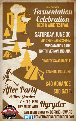 Event 3rd Annual Fermentation Celebration Beer & Wine Fest!