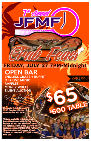 Event 7th Annual Justin Fishell Memorial Crab Feast