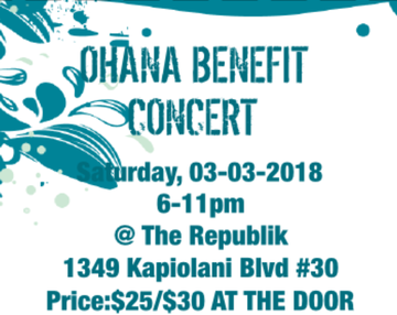 Event Ohana Benefit Concert