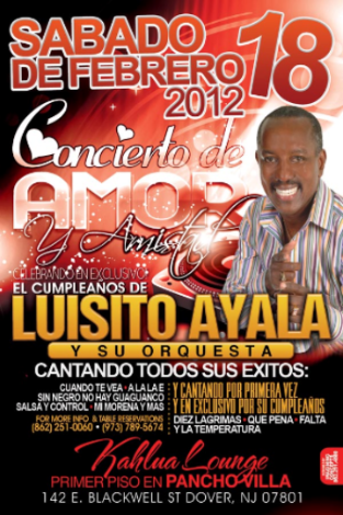 Event Luisito Ayala