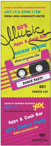 Event Lucian of Southern California Fundraiser - 80's Dance Party