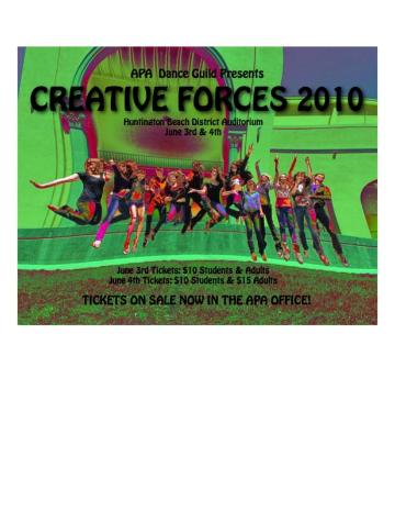 Event APA Creative Forces
