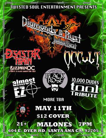 Event Twisted Tribute Night at Malones