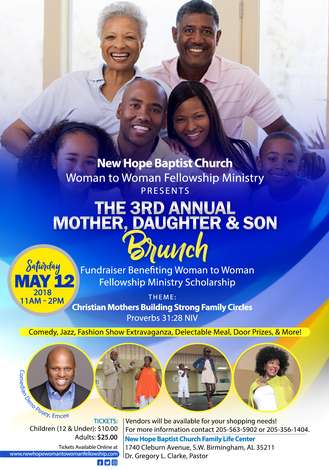 Event 3rd Annual Mother, Daughter, and Son Brunch