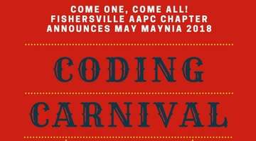 Event AAPC Fishersville Chapter 2018 May Maynia Coding Carnival